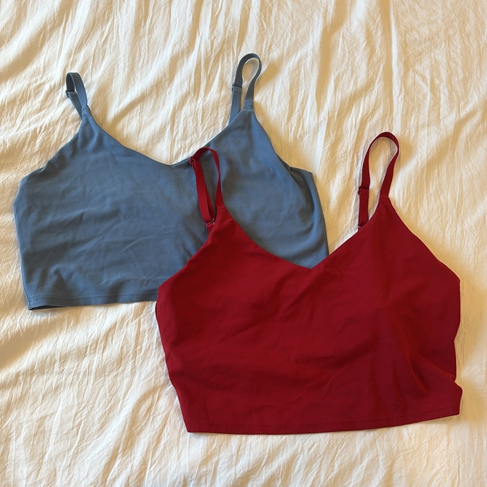 Athleta Elation V-Neck Longline Crop Bundle of 2